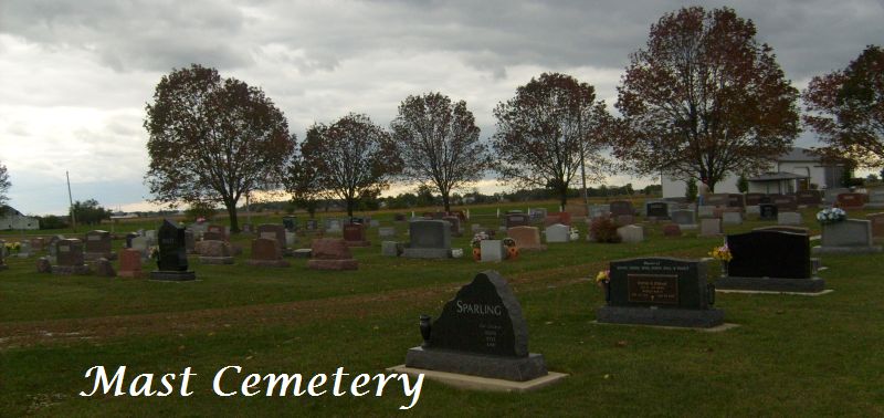 View of Mast Cemetery