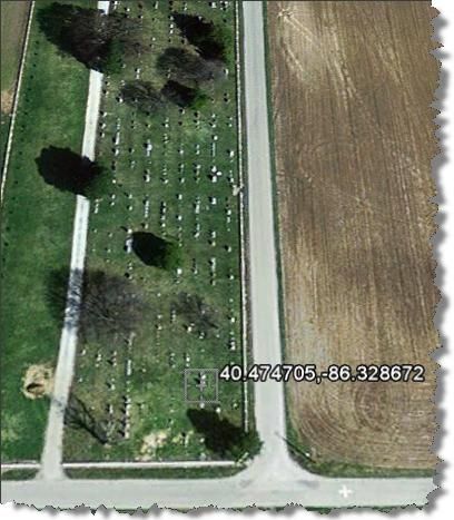 South Union Cemetery Aerial View