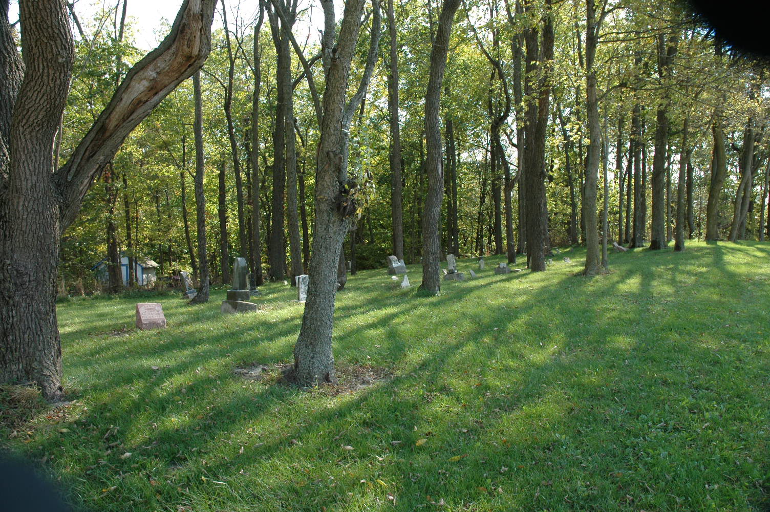 View of Pleasant Hill Cemetery